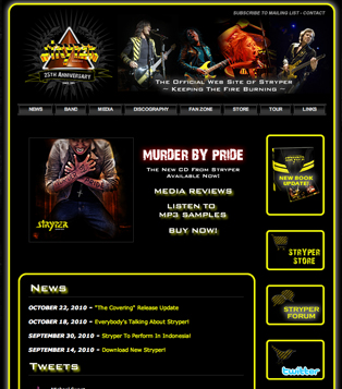 Stryper's Website